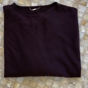 The Row women’s Crewneck Sweater in Dark Brown